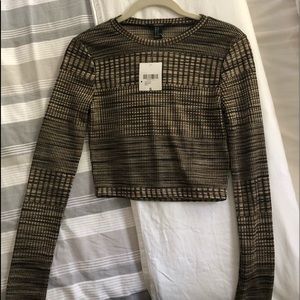 Forever 21 Cropped Long Sleeve